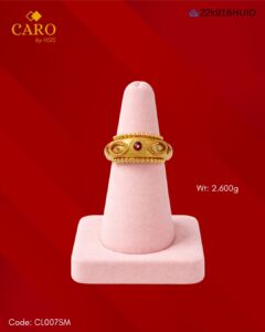 Ladies Gold Ring 22k