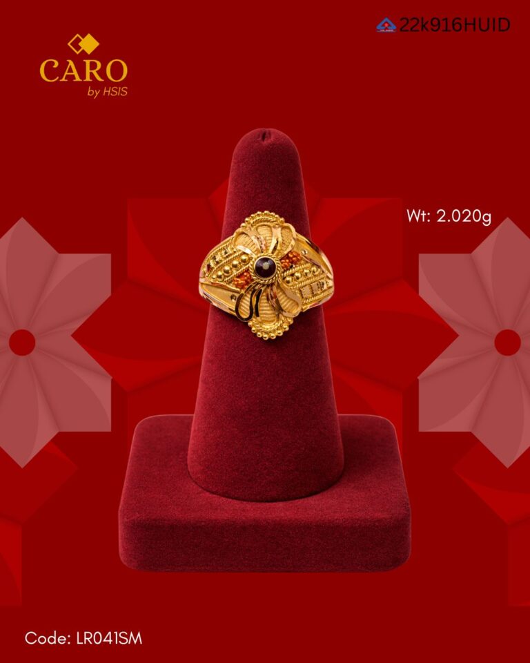 Ladies Gold Ring 22k