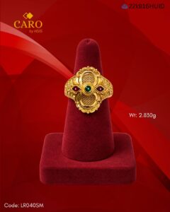 Ladies Gold Ring 22k
