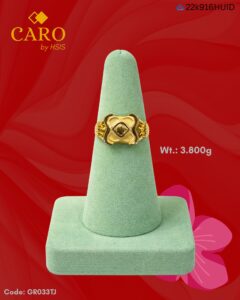 CARO by HSIS Gents Ring 22k Gold Ring